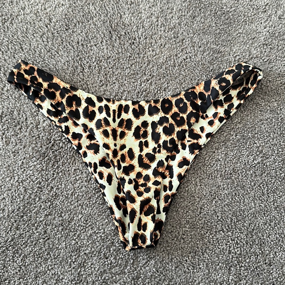 Cheetah Print Bikini Bottom